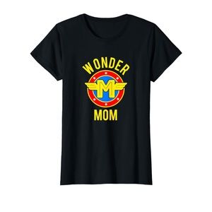 Wonder Mom Short Sleeve T Shirt Size Medium Black